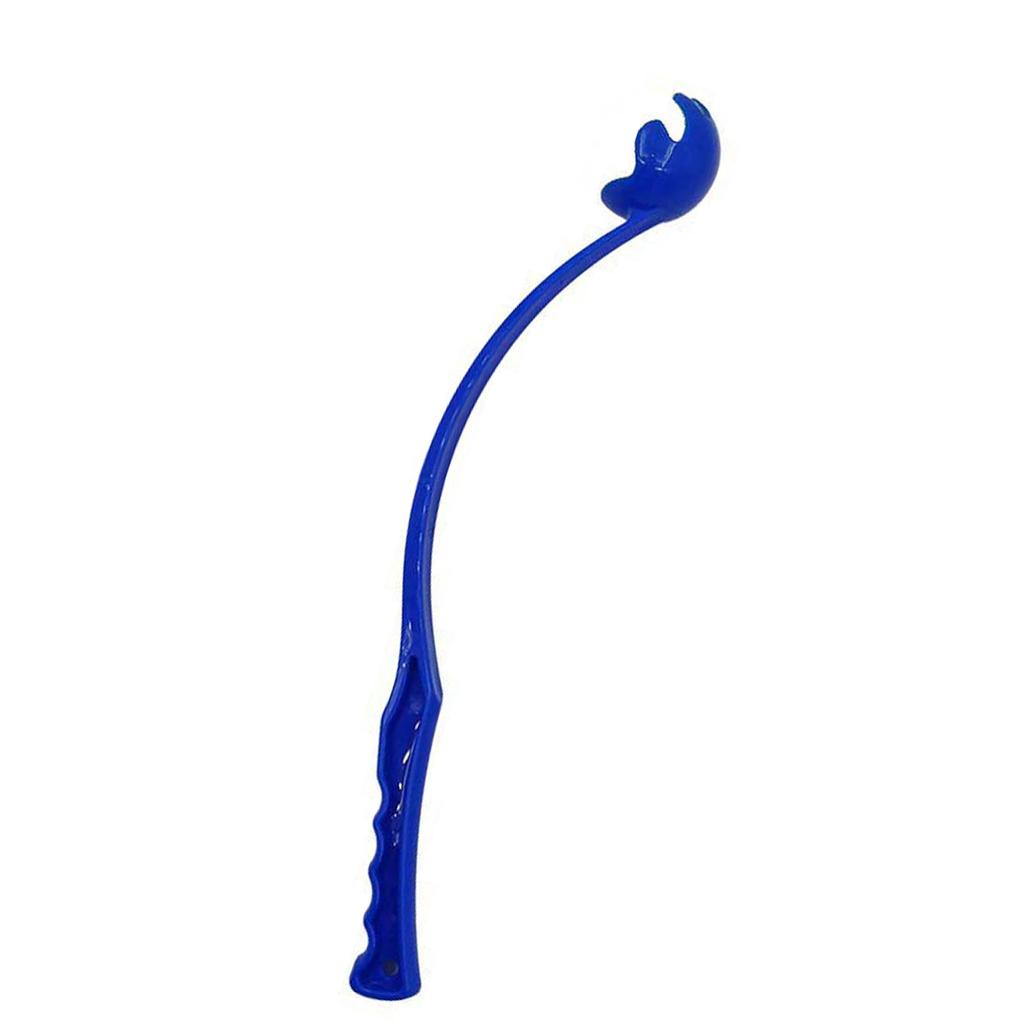 Hand Dog Ball Launcher with Ball Ergonomic Handle Interactive Dog Tennis Ball Thrower for Outdoor