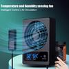 Smart Cooling Fan For Reptile Tank With LED Display Ventilation Fan for Amphibians Reptiles Snakes Dehumidifier