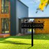 Unique Metal Garden Plaque Bird Shapes Stake Outdoor Landscape Decor Custom Sign Wall Sculpture