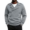 Men's Color Biker Lapel Collar Lined Casual Jacket for Everyday Wear