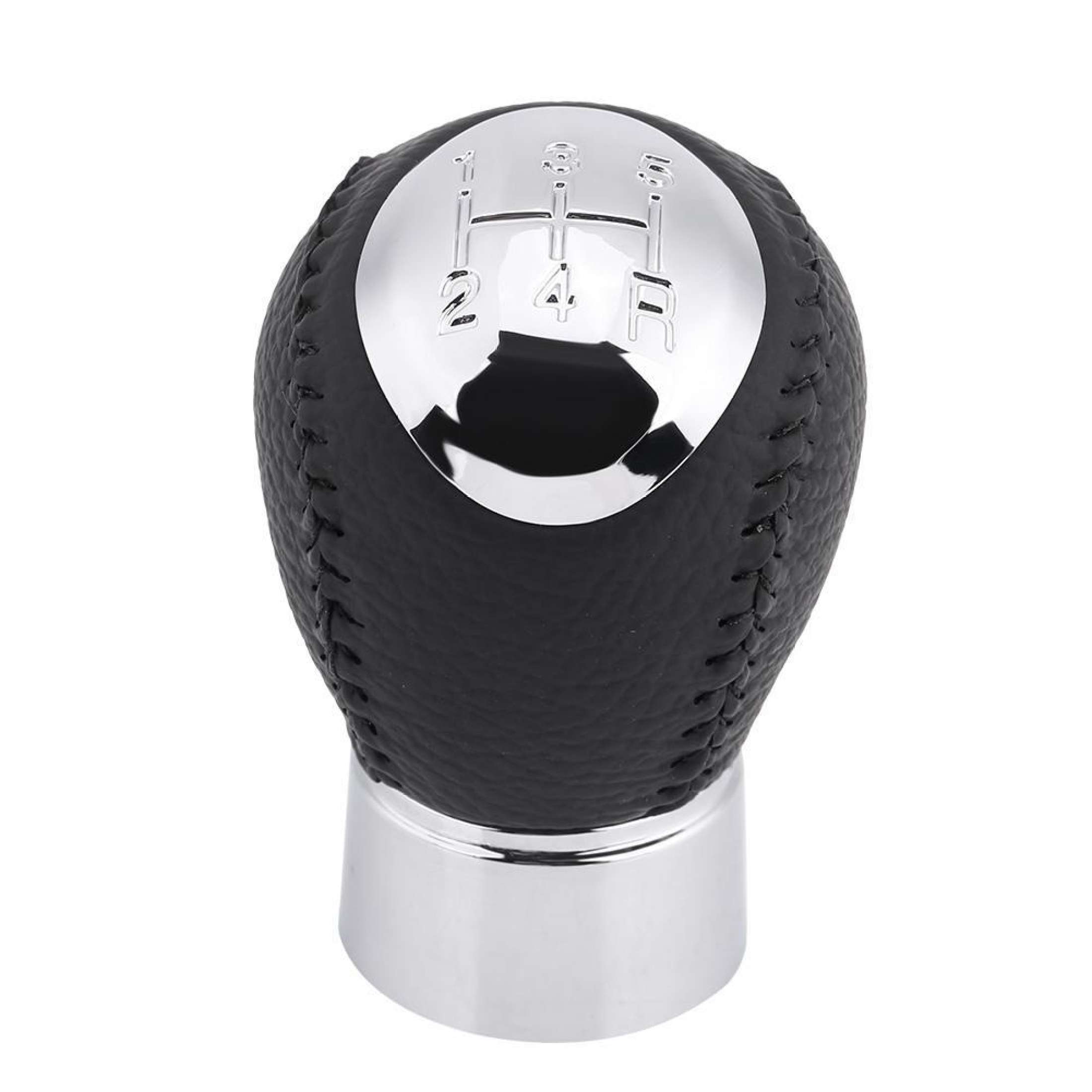 5/ 6 Speed Car Shift Gear Knob PU Leather Boot Gaitor for MAZDA 6 2002 2003 2004 2005 2006 2007 Car Styling Accessories 5 Speed black line