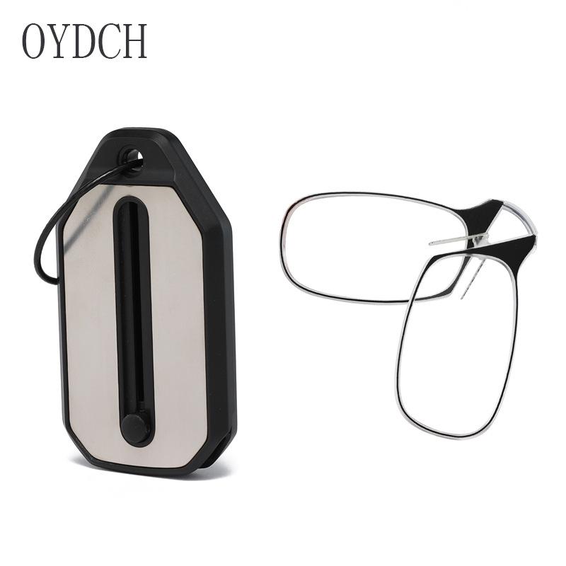 Compact Keychain Clip-on Reading Glasses for Seniors