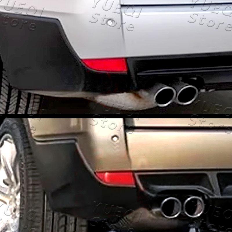 Car Rear Bumper Reflector Brake Light Red Lens Reflective Strip Signal Lamp For BMW X3 E83 2007-2010 OE:63147162217 63147162218
