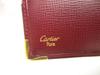 Authentic Cartier Must de Cartier Bordeaux Leather Bifold Long Wallet #a754  Refurbished
