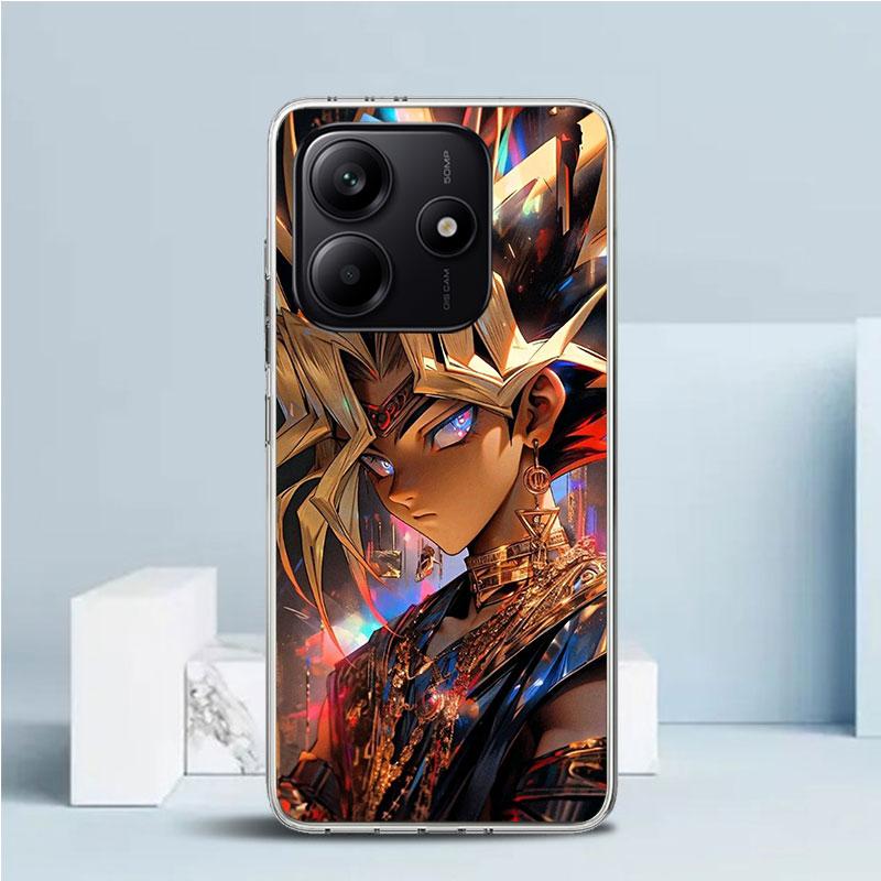 

Yu-Gi-Oh! Мягкий чехол с аниме-рисунком для телефона Xiaomi Redmi Note 15 14 13 12 Pro Plus Чехол для телефона 14S 11S 11T 11E 10S 10 4G Оболочка с узором Redmi N Redmi Note 13 4G