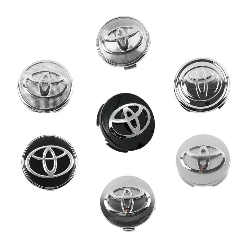 Hub Caps 4pcs 62mm Car Tyre Wheel Center Hub Cap Badge For Toyota Rav4 Yaris Hrv Hilux C-hr Prado Prius Avensis Corolla Camry ac