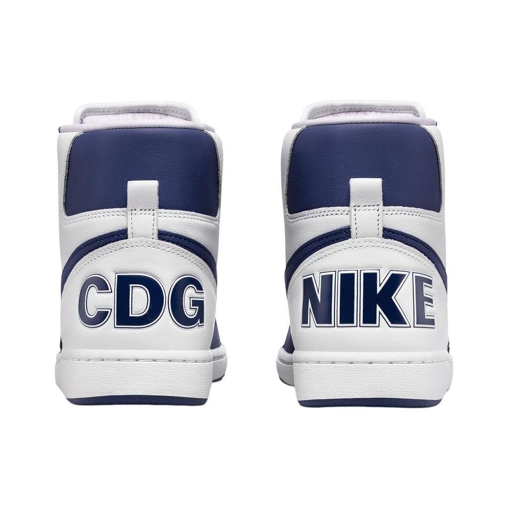 Comme des Garçons Homme Plus x Nike Terminator High Navy Herr Sneakers Blå Vit Midnattsblå FD4159-100
