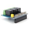 Relay Module Three Channel Expansion Card with Relay Indicator, Optocoupler Insulation, Relay Selection   Cover