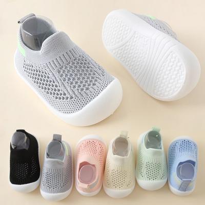 Letnie Buty dla Niemowląt z Miękką Podeszwą Chodaki Antypoślizgowe Siateczkowe Oddychające Świeże Urocze dla Chłopców Dziewczynek Wygodne Buty Malucha Akcesoria