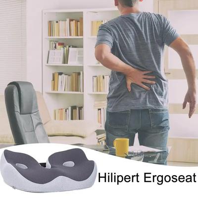 Ergonomic Memory Foam Coccyx Cushion, Orthopedic Seat Pad with Adjustable Width for Office Chair, Vehicle, Back Pain Relief