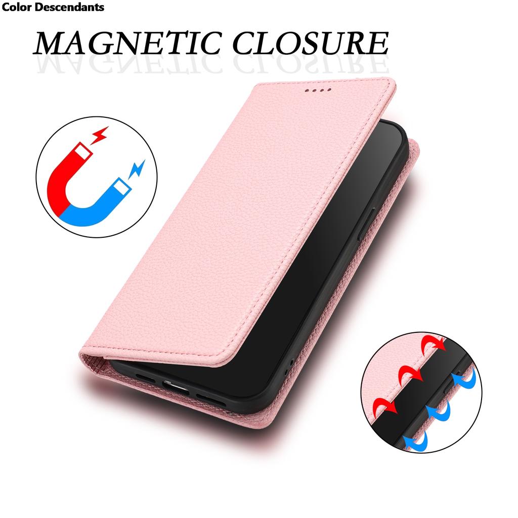 Magnetic Flip Phone Case for VIVO Y400 Y500 X300I X200S V60 Y76 Y31 Y39 V50 LITE S30 iQOO Z9X Leather Book Case with Card Slots