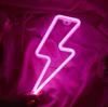 LED Neon Lights with Lightning Cloud Lights Planet Modeling Lights Love Christmas Night Lights