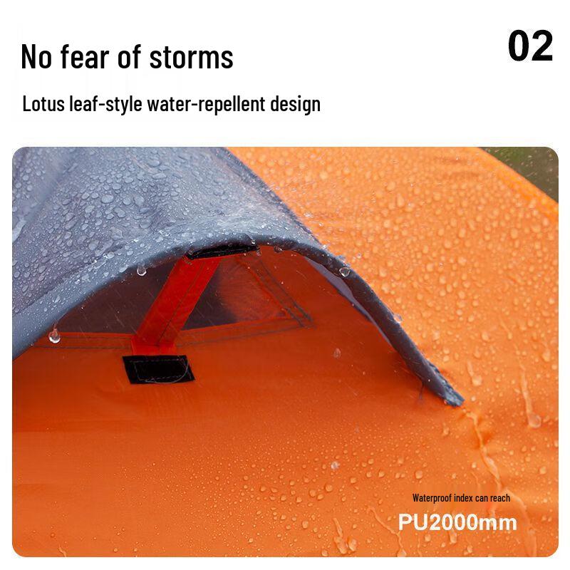 Biaofanshangrui 2-Person Double Layer Camping Tent