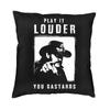 Hot Sale Jesus Meme Saint Lemmy Throw Pillow Cases for Sofa  cm Cushion Cover Living Room Decoration Creative Pillowcase