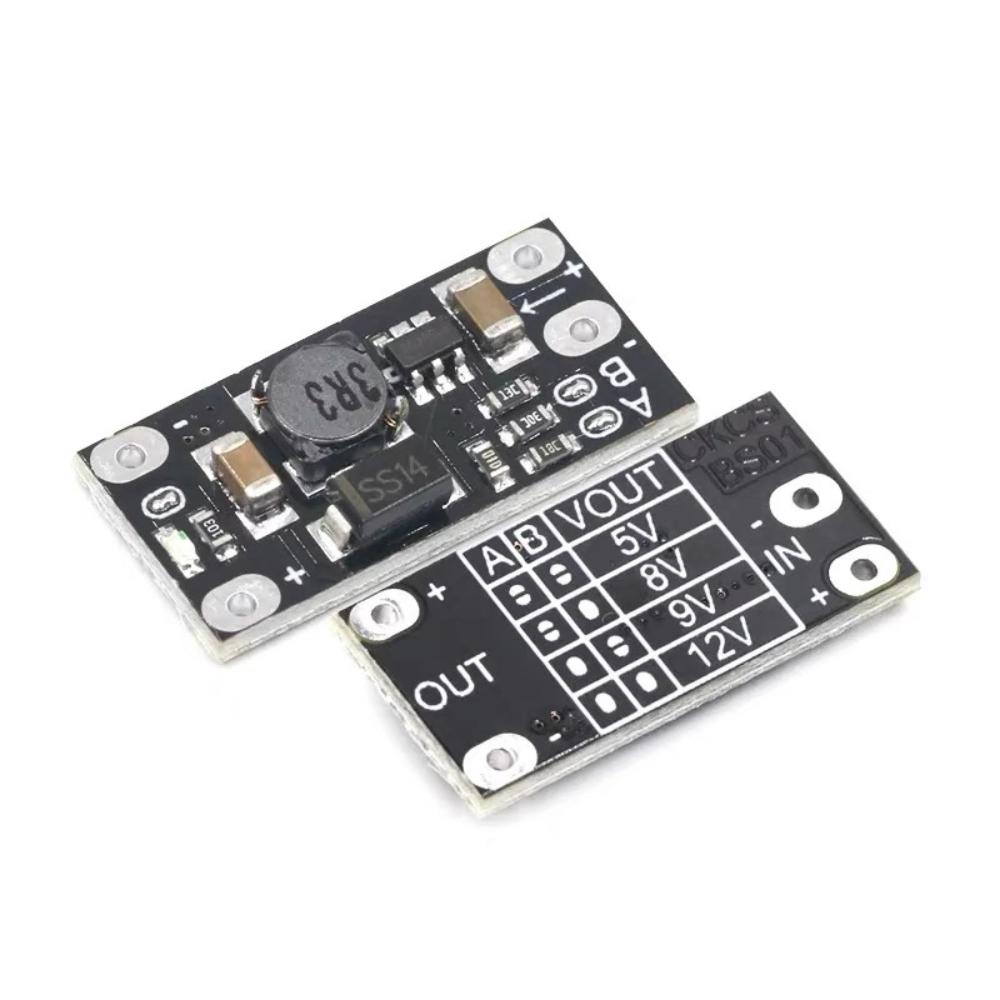 

5Pcs/10Pcs Newest Multi-function Mini Boost Module Step Up Board 5V/8V/9V/12V 1.5A LED Indicator Diy Electronic Voltage Module