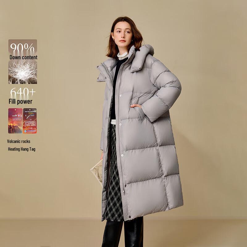 INMAN Women s 2025 Winter Quick-Heat Lightweight Duck Down Jacket L