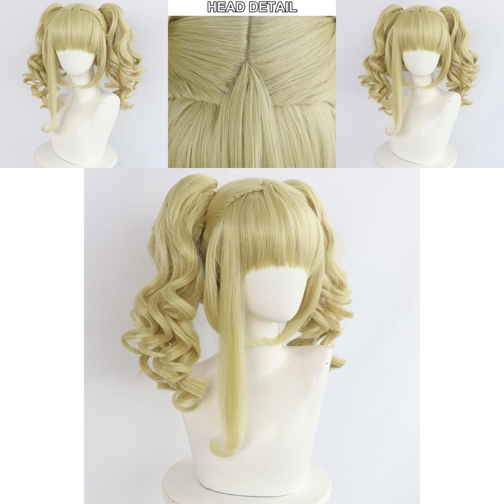 Black Butler Cosplay Wig For Elizabeth Ethel Cordelia Midford Role Play High Temperature Silk