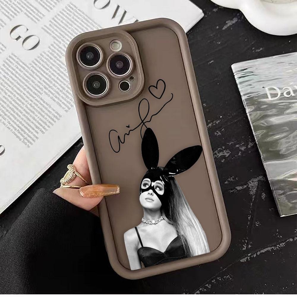 A-Ariana G-Grande Singer Phone Case For Oneplus 8T 9R 10R 11 12 13 13T 15 NORD ACE CE 2 3 4 5 6 LITE Case DIY Shell Funda Cover