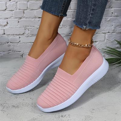 Fashion Tennis Female Sneakers Women's Vulcanized Shoes Mesh Breathable Solid Color Comfortable Men Shoes Fashion Zapatos De Mujer