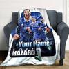 Chelsea Fc Football Player Customize Text Blanket Throw Customizable Blanket Warmthful Decor Perfect for Bedding Picnics Office Couch