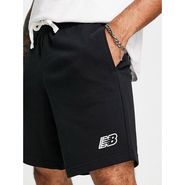 

Черные шорты с логотипом New Balance