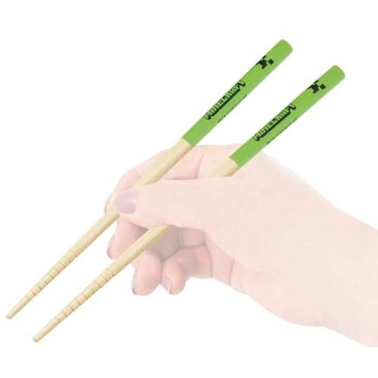 Skater Bamboo Safety Chopsticks 21cm Minecraft Creeper ANT4-A