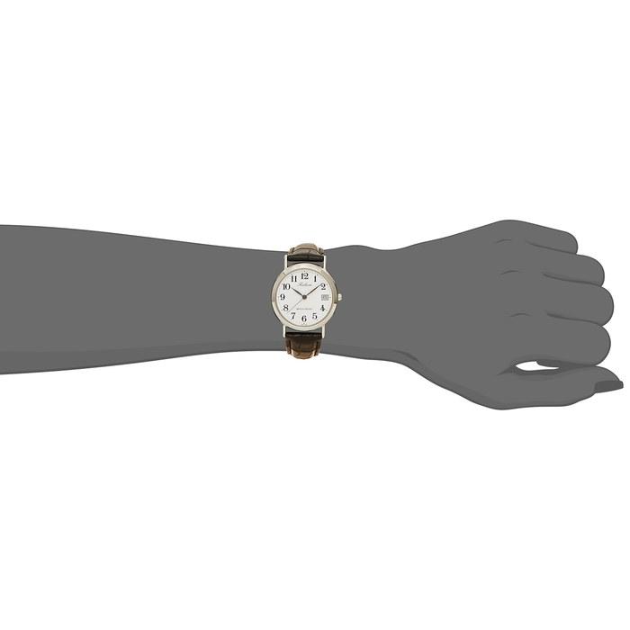 [Citizen Q&Q] Watch Analog Waterproof Date Leather Strap D021-304 Women's White Black