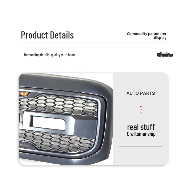 Ford F250 Grille & Bumper Face Modification (1999-2004) - Export Model