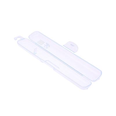 1Pc Transparent Toothbrush Storage Box Cases Hygienic Travel Portable Holder Container Toothbrush Box Organizer Bathroom Tools