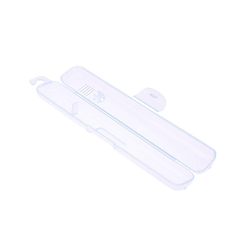1Pc Transparent Toothbrush Storage Box Cases Hygienic Travel Portable Holder Container Toothbrush Box Organizer Bathroom Tools
