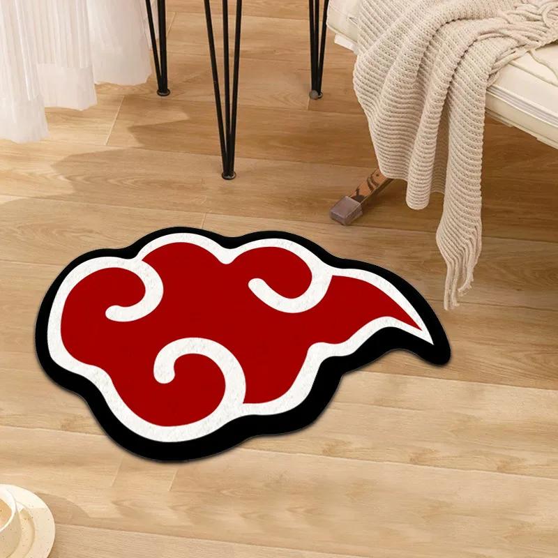 Zábavný umělecký imitační kašmírový koberec ve speciálním tvaru, dekorace do obývacího pokoje, ložnice, postel, deka, vstupní dveře, protiskluzová podložka