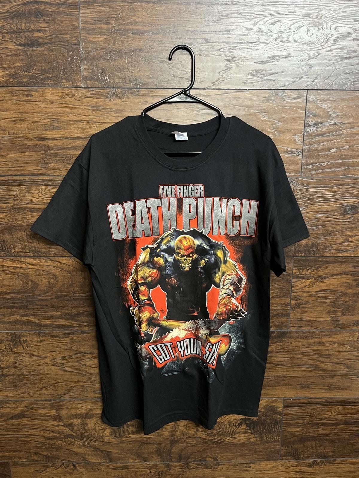 Five Finger Death Punch Shirt - FFDP Got Your Six 2016 Tour XXXXL