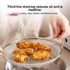 Reusable Stainless Steel Filter Tray Disk - Round Mesh Basket for Frying Grilling Kitchen Strainer Fruit & Vegetable WaterFilter
