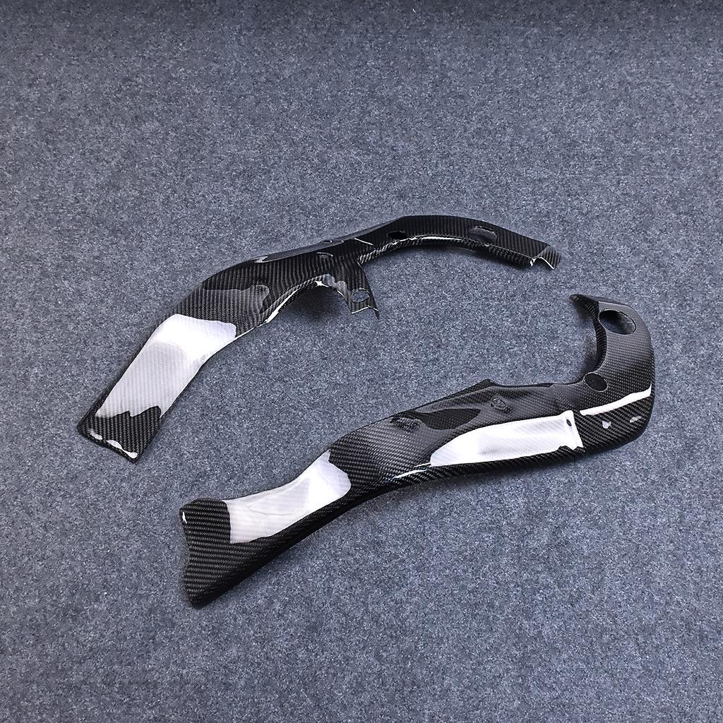 Yamaha R6 Carbon Fiber Frame Cover (2017+) - Motorcycle Accessory