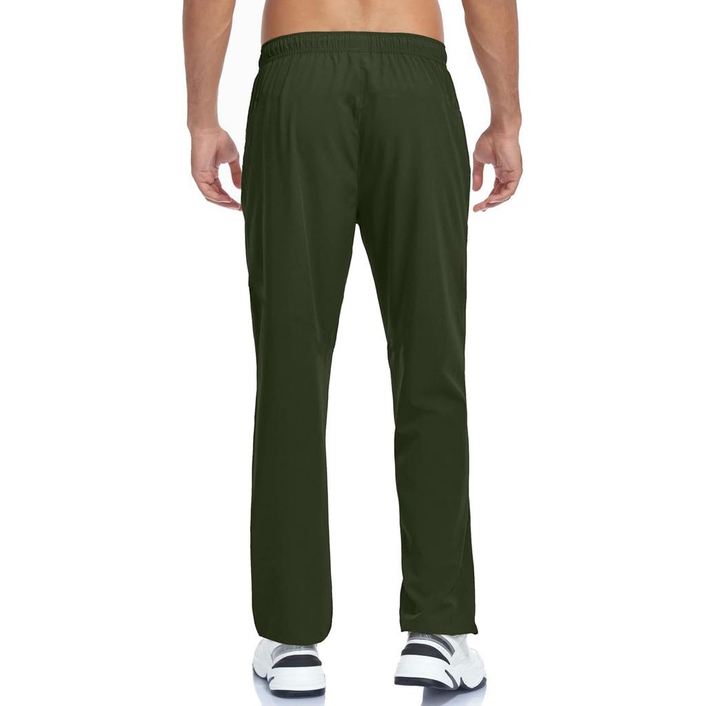 Men's Lightweight Jogger Pants with Adjustable Waistband and Zipper Pockets Suitable for Father Day Gifts My Orders Casual Sportswear Outdoor Use