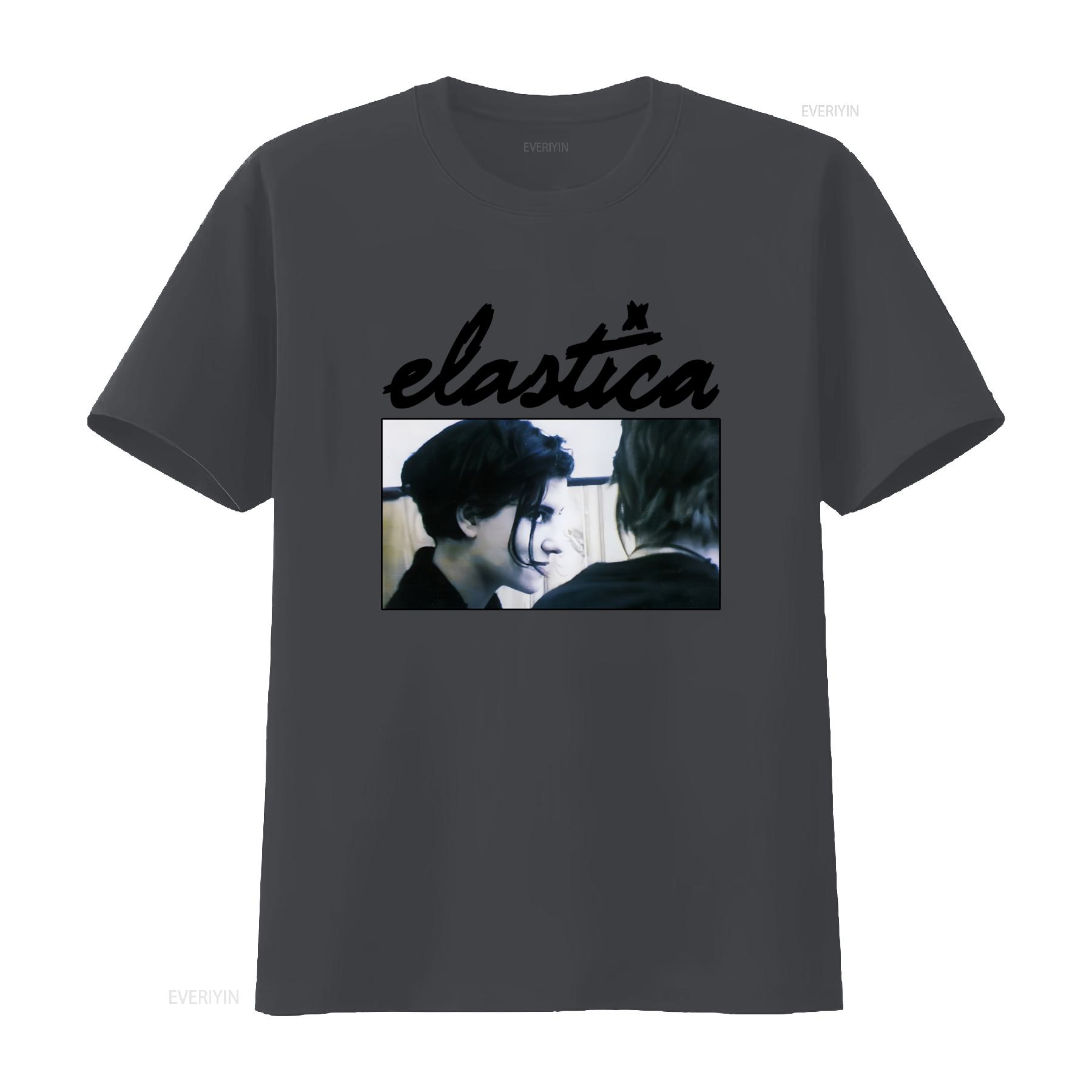 

Elastica Vintage Style T Shirt Retro Fashion Statement vintage Washed Breathable Comfortable homme Slightly Casual streetwear 4XL