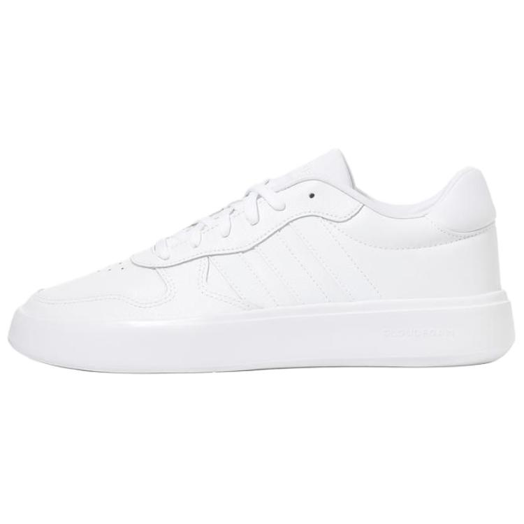 

Adidas LITECOURT Slip Resistant Abrasion Resistant Low top Skateboard Shoes Unisex White JI2166 42