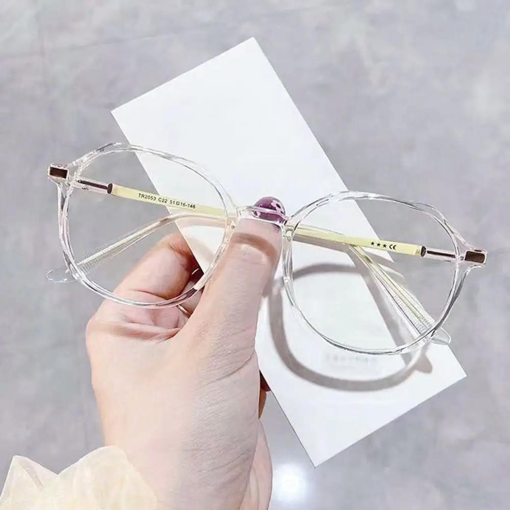 

Classic Blue Ray Blocking Anti-Blue Light Glasses Eye Protection Metal Computer Goggles Ultralight Square Eyeglasses Men Women