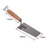 1Pcs Cement Float Margin Trowel Bucket Manganese Steel Putty Knife Brick Gauging Wall Plastering Knife Hand Tool