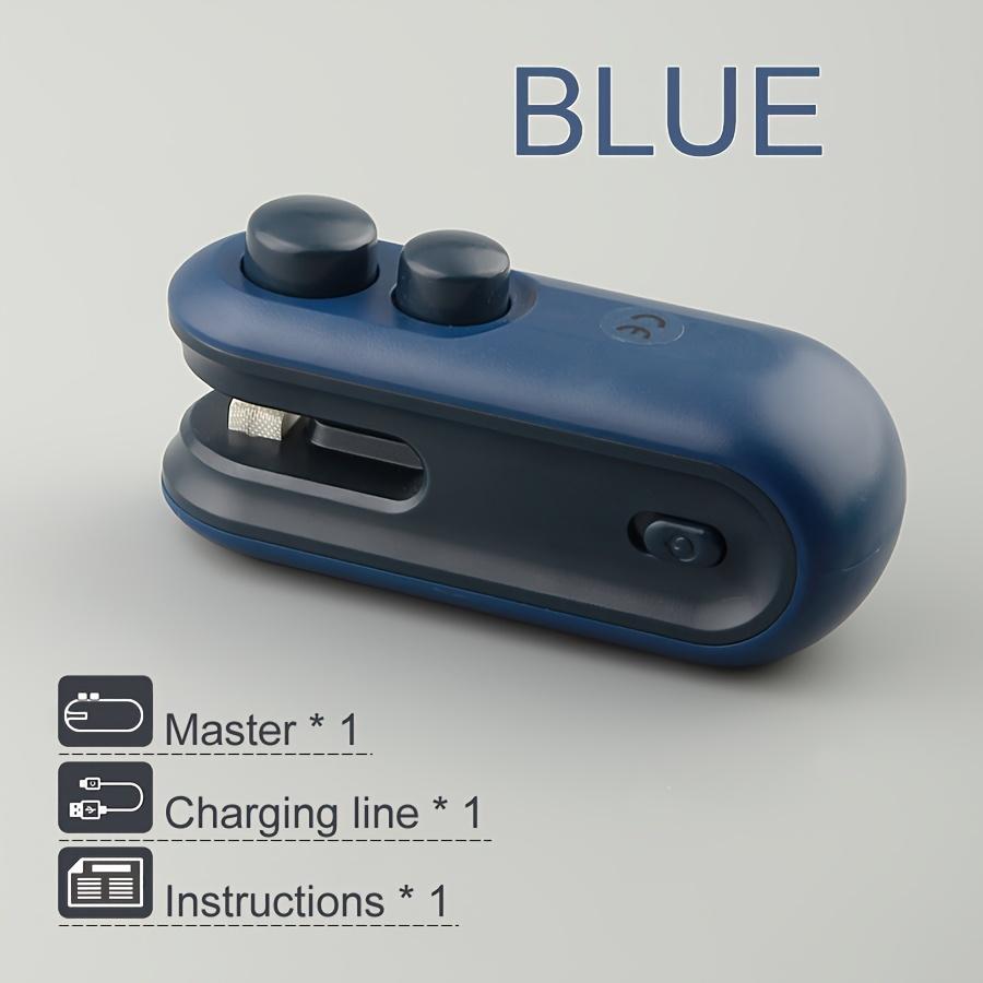 

1 PCS of Snack Packaging Bag Sealing Machine синий