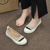 Spring and Autumn New Women's Shoes Fashion Versatile Classic Casual Shoes Hot Selling Wear resistant Anti slip Flat Shoes