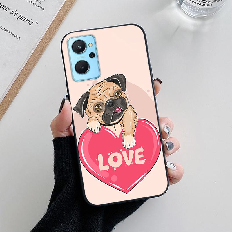 Voor OPPO Realme 9i Hoesje Mode Panda Bloemen Zacht Siliconen Achterhoezen voor Realme9i 4G Realme9 i Cover RMX3491 etui Fundas tas