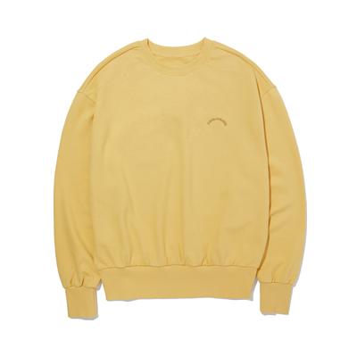 BRIAN BERRY Volume Arc Sweat Shirt_Mustard
