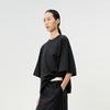 LESS 2025 Spring Cotton Loose Fit Crew Neck T-Shirt