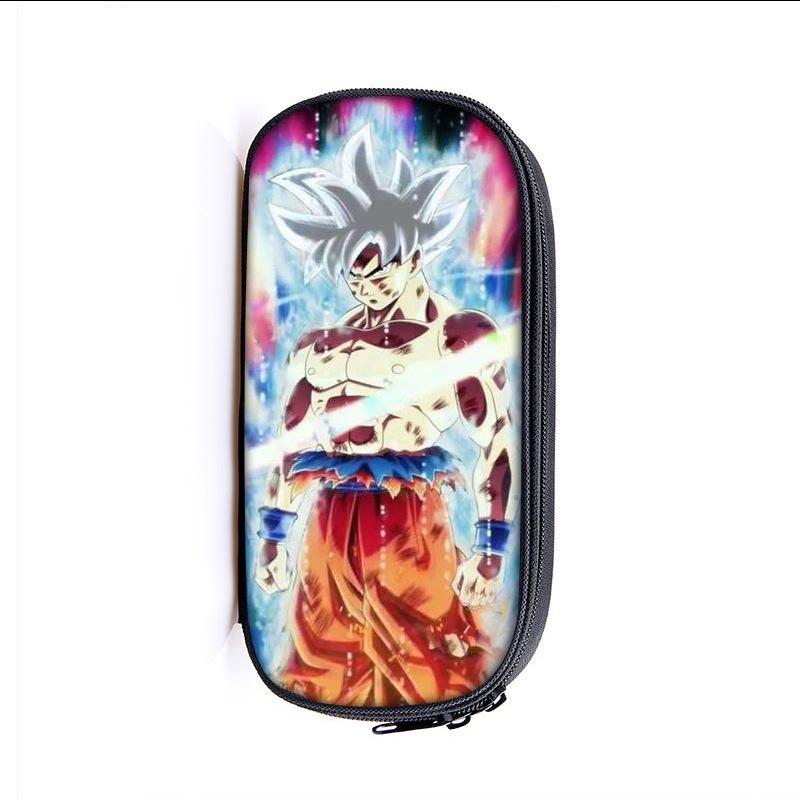 Dragon Ball Vertical Pencil Case - Kids' Stationery Bag with Polyester Design
