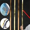 Stainless Steel Flat Decorative Lines Self Adhesive 8K Mirror Sticker for Background Wall Ceiling Edging Furniture Corner Wrap