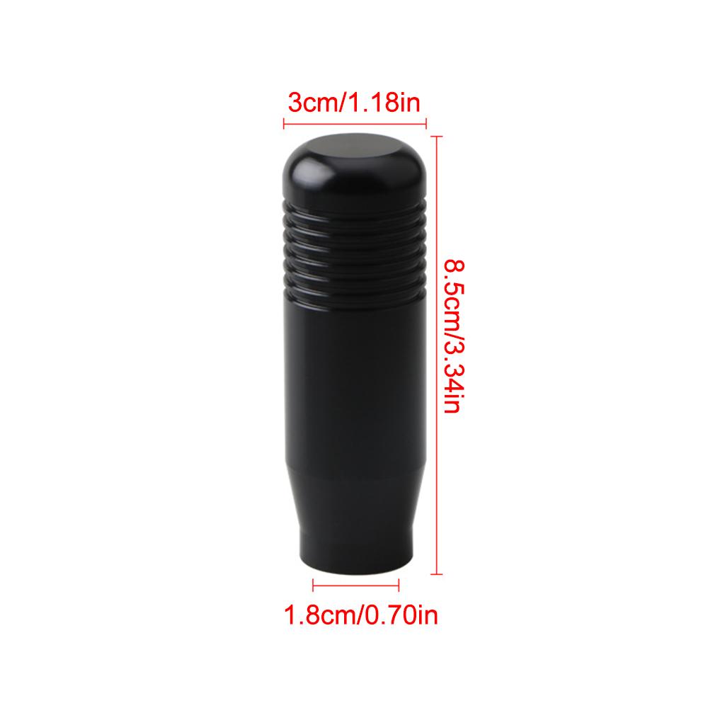 5 Farben Universal Auto Aluminium Manueller Schalthebelknauf Stick Manuelles Getriebe Schalthebel 8,5CM