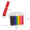 Montessori Math Toys for Children Fraction Stacking Tower Activity Set Math Accessories Counting Rainbow Blocks Teaching Aids 6+