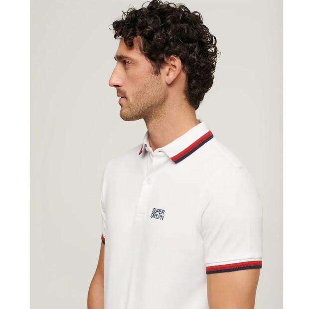 Superdry Sportswear Relaxed Tipped поло с короткими рукавами