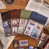 Kawai Stationery Retro Niche Stamps Illustrations Stickers Nostalgic Items Plants Good Looking Ins Creative Wallet Packs Lovely